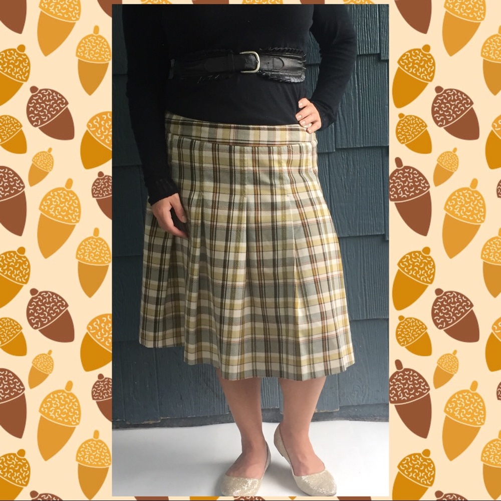 Plaid Skirt